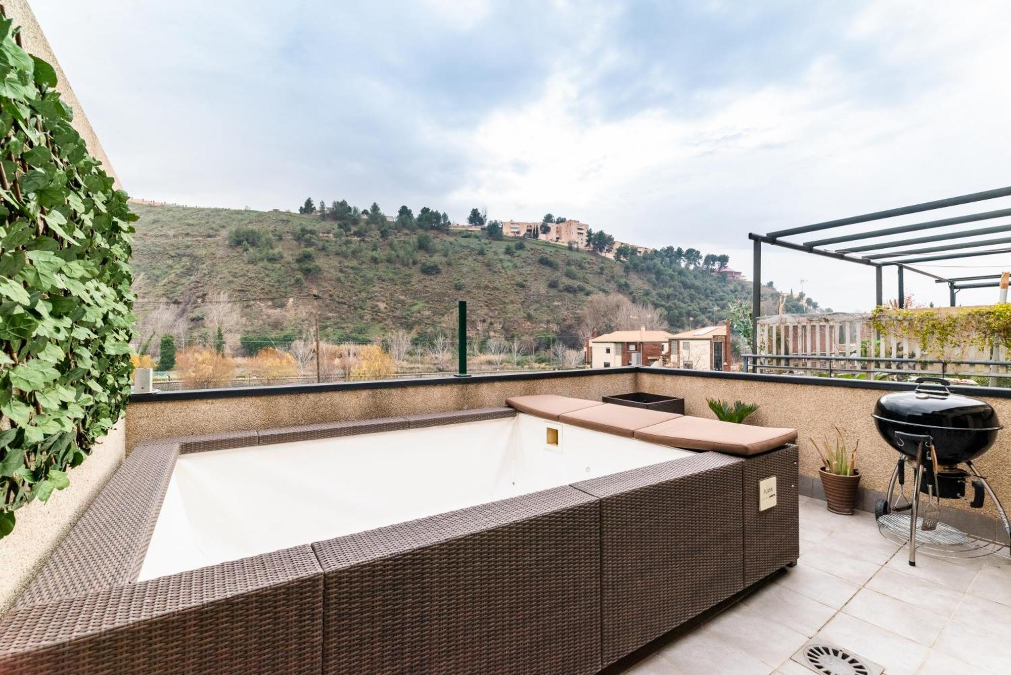 그라나다 El Generalife Cerca Centro Y Sierra Nevada Con Piscina Y Barbacoa Y Parking Gratis 아파트 외부 사진