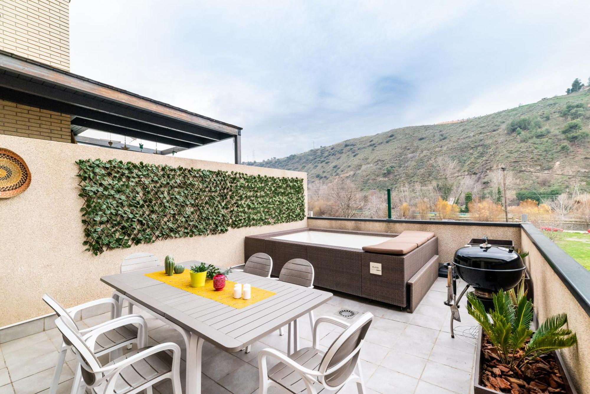 그라나다 El Generalife Cerca Centro Y Sierra Nevada Con Piscina Y Barbacoa Y Parking Gratis 아파트 외부 사진